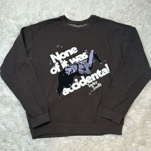 NWOT Taylor Swift “None of it was Accidental” Midnights Crewneck size Medium